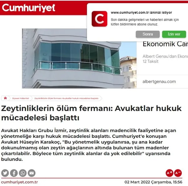 Sözcü, Birgün, Cumhuriyet, Gazete Duvar'ın "zeytinlikler" yalanına Enerji ve Tabii Kaynaklar Bakanlığı'ndan yanıt-6