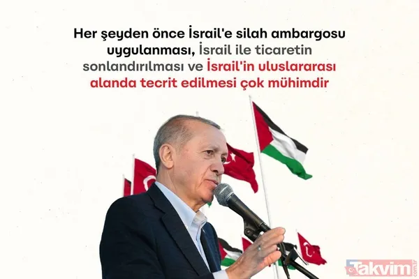 Dünyanın kilitlendiği konuşma öncesi sosyal medya yıkıldı: Filistin’in sesi Erdoğan | PalestinesVoiceErdogan - 49
