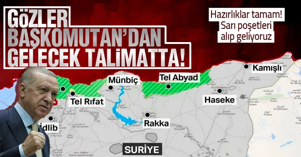 Suriye’ye askeri operasyon için tüm hazırlıklar tamam! Gözler Ankara’dan gelecek talimatta