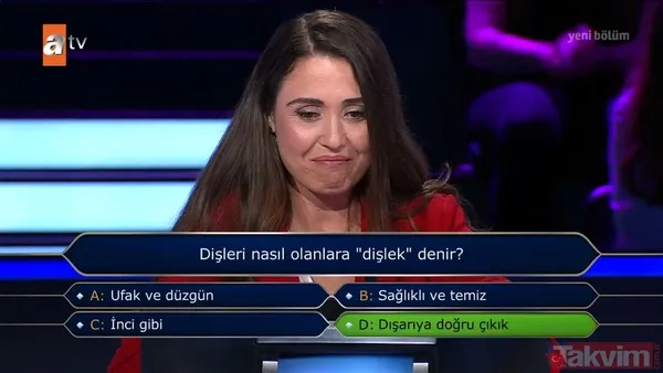 Kim Milyoner Olmak İster'de Fatih Terim sorusu! Adana Demirspor taraftarı yarışmacı risk aldı! "Galatasaray'ın 2000 yılında UEFA Kupası'nı..." - 42
