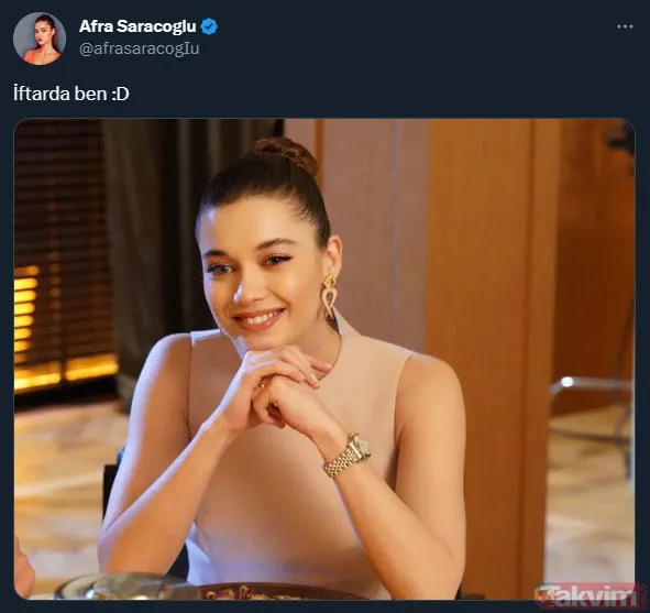 Afra Saraçoğlu'nun "Sahur ve iftar" paylaşımı sosyal medyayı salladı! Yalı Çapkını'nın Seyran'ının ifşa olan görüntüsü sonrası... - 5