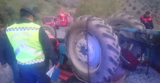 Aydın'da traktör kazası: 1'i ağır 3 yaralı