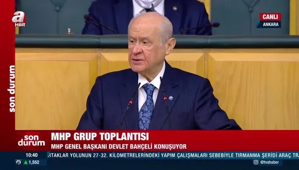 MHP Genel Başkanı Devlet Bahçeli: Gençlik gelecek ümidi, geleceğin kendisidir