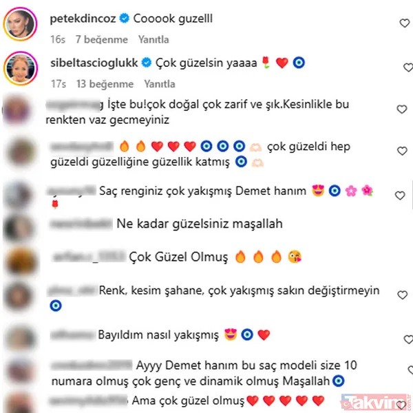 Tescilli güzel Demet Şener’in yeni imajı “İşte bu” dedirtti! İlk yorum Petek Dinçöz ve Sibel Taşçıoğlu’ndan! - 8