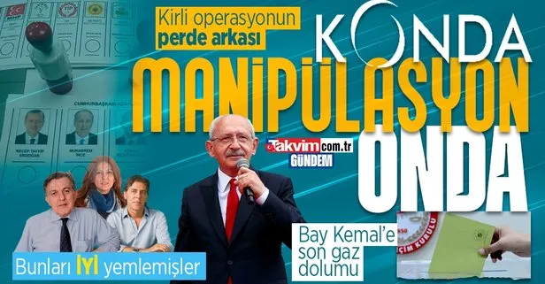 Anket değil operasyon! İP’den fonlanan KONDA Kemal Kılıçdaroğlu’nu gazladı: Manipülatif rakamların perde arkası