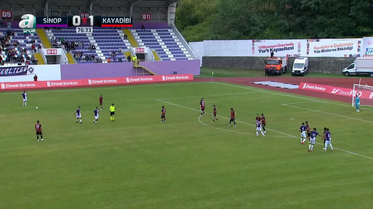 Sinopspor 0-3 Arıt Kayadibi SK | ZTK ÖZET