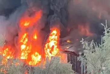 Bursa’da geri dönüşüm tesisinde yangın