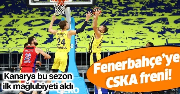 Fenerbahçe’den seri sonu! Kanarya CSKA Moskova’ya uzatmalarda boyun eğdi