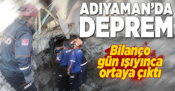 Adıyaman'da 5,1 büyüklüğünde deprem