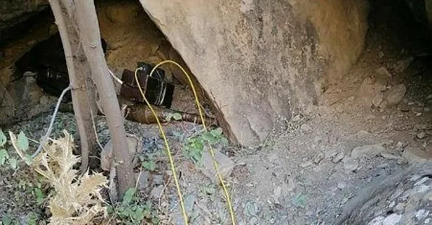 Hakkari’de PKK’nın hain tuzağı imha edildi!