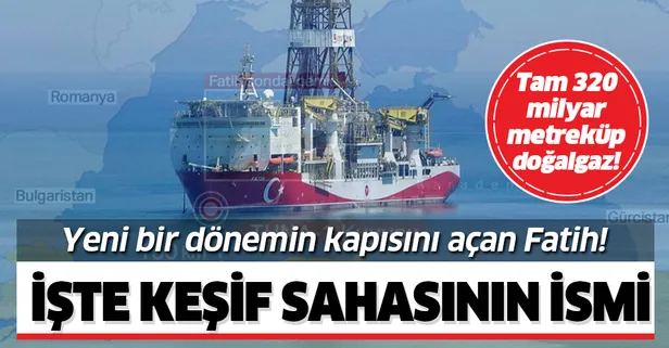 Karadeniz’de 320 milyar metreküplük (m3) doğalgaz! İşte keşif sahasının ismi