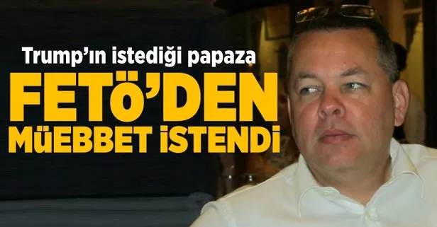 ABD'li rahibe FETÖ'den müebbet istendi