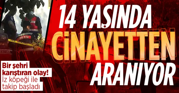 Bir il bu cinayeti konuşuyor! 14 yaşındaki çocuk her yerde aranıyor