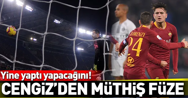 Cengiz Ünder'in golü Roma'ya yetmedi!