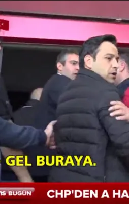 CHP'den A Haber muhabirine saldırı