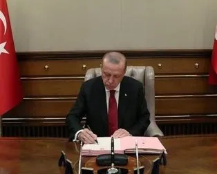 Başkan Erdoğan 9 üniversiteye yeni rektör atadı