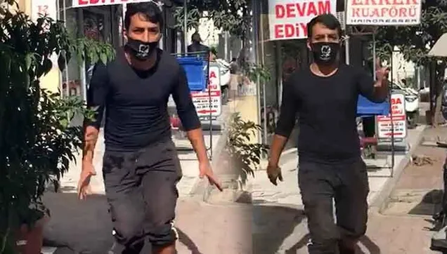 Seyyar satıcıdan kadın zabıtaya tehdit