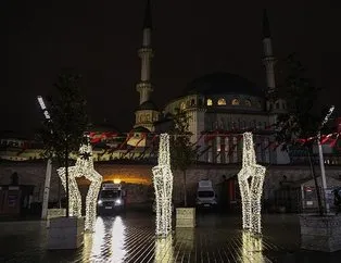 İstanbul’da sokak ve meydanlar sessizliğe büründü