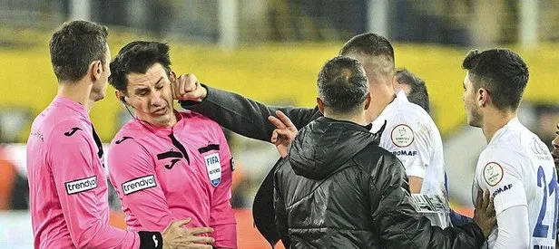 Hakem camiası ayağa kalktı