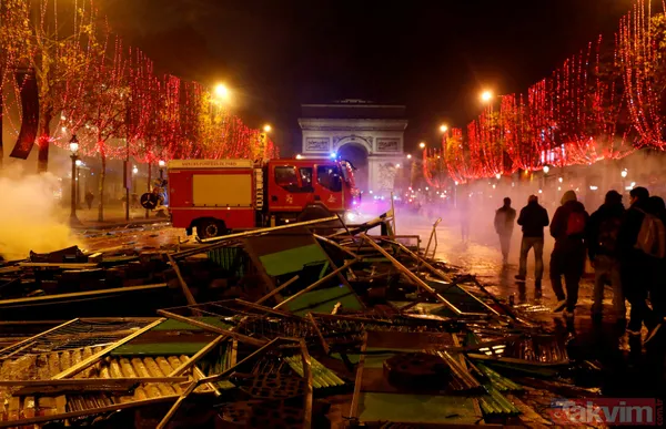 Fransa'daki Sarı Yelekliler'in eyleminde Gezi Parkı izleri - 29