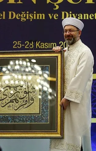 Diyanet İşleri Başkanı Ali Erbaş, 6. Din Şurası'nda alınan kararları açıkladı