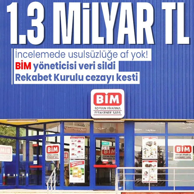 İncelemeyi engelleyene af yok: Rekabet Kurulundan BİMe 1,3 milyar TL idari para cezası!