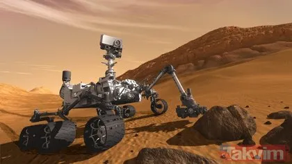 NASA’nın gezginci keşif aracı Curiosity Mars’ta karbon izine rastladı! Mars’ta yaşam var mı?