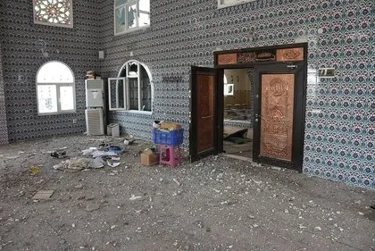 PKK’lı teröristler Nusaybin’deki camileri tahrip etti