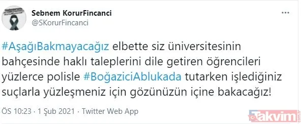 Terör örgütlerinin Boğaziçi üzerinden yaptığı provokasyona çanak tuttular! Kervana Ümit Nazlı Boyner de katıldı - 28