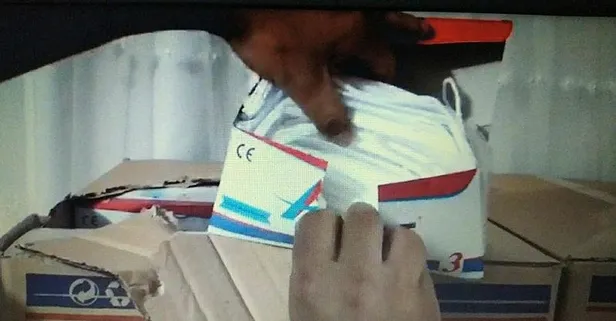 Son dakika: Adana'da 700 bin kaçak maske ele geçirildi