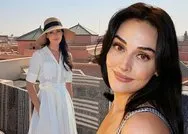 Fas’ta aşk rüzgarı! Esra Bilgiç ile Faruk Sabancı’nın romantik pozları gündem oldu