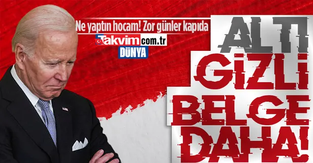 ABD bununla çalkalanıyor! FBI Joe Biden'ın evinde 6 gizli belge daha buldu