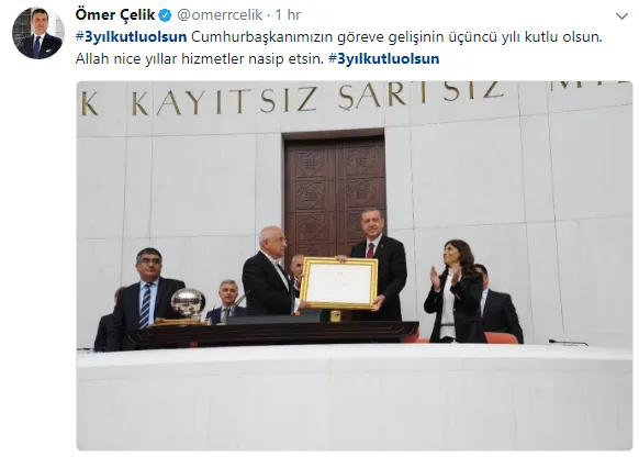 Milletin adamı görevinin 3. yılında-2