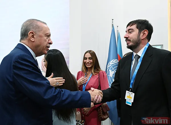 Başkan Erdoğan'dan COP29 Dünya Liderleri İklim Zirvesinde peş peşe temaslar! Keir Starmer, Aliyev, Tokayev... - 19