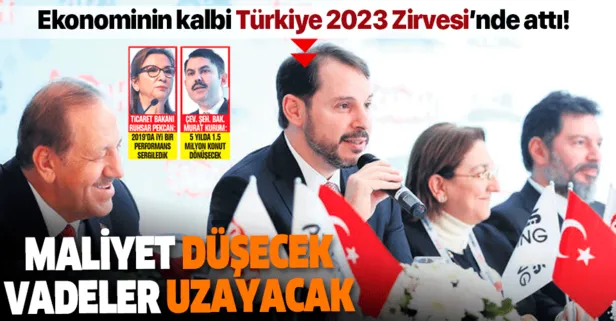 Bakan Albayrak: Maliyet düşecek vadeler uzayacak