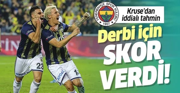 Max Kruse Fenerbahçe-Galatasaray derbisi için skor verdi!