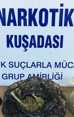 Polisten kaçan araçtan esrar çıktı
