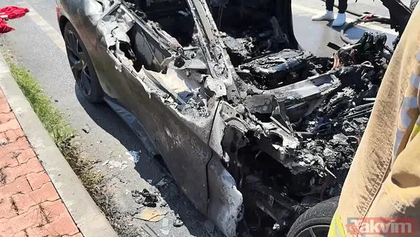 20 milyon liralık lüks araç böyle yandı! Sahibi Beşiktaş Başkanı'nın oğlu Celal Alaz Adalı çıktı - 10