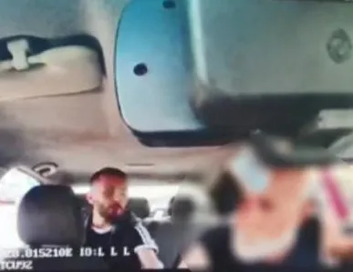 Taksiciye ateş açtılar Araç içi görüntüleri ortaya çıktı