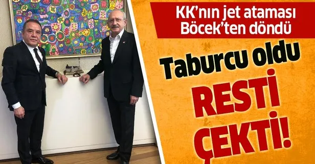 Böcek KK’ya resti çekti!