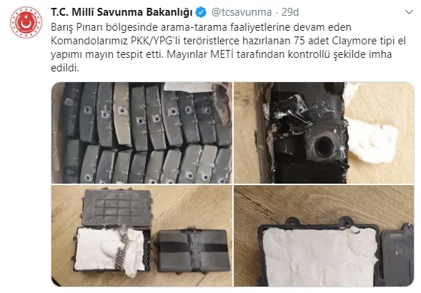 Milli Savunma Bakanlığı duyurdu! Hepsi imha edildi-2