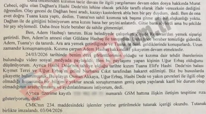 Tuana Elif davasında Hasbi Dede’ye 1 yıl 6 ay hapis cezası! Kızının telefonundan çıkan not dosyaya girdi: Ben yaşamak istemiyorum-16