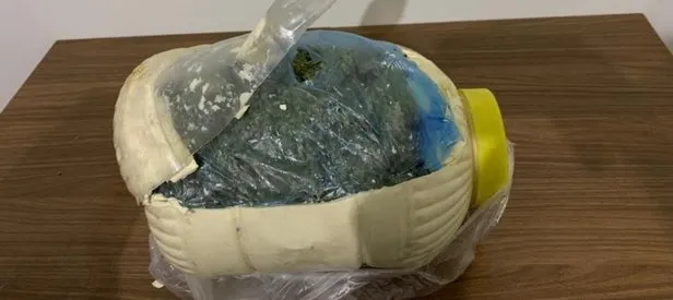 Yine aynı yöntem! 1.5 kilo ele geçirildi