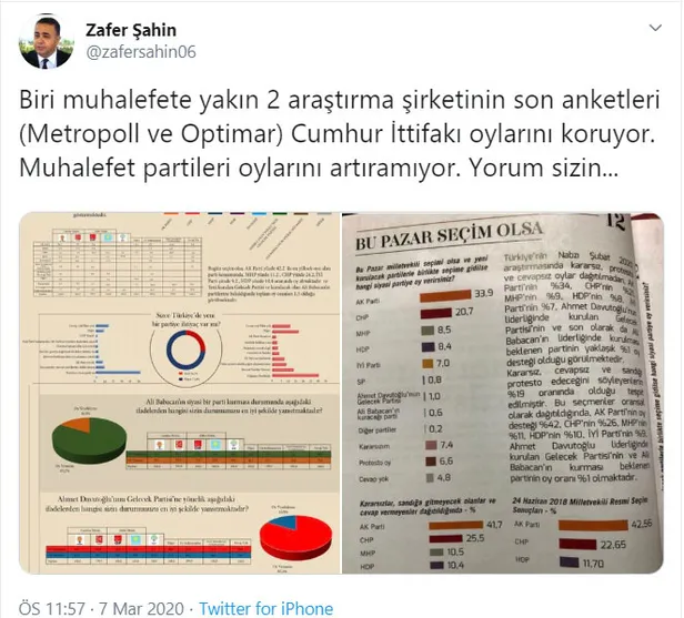 11 Mart 2020 son anket sonucu... İlk sonuç geldi! AK Parti, MHP, CHP, HDP, İYİ Parti son oy oranları dağılımı! Bu Pazar seçim olsa...-4