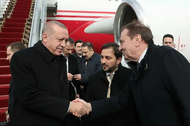 Başkan Erdoğan Rusya'da