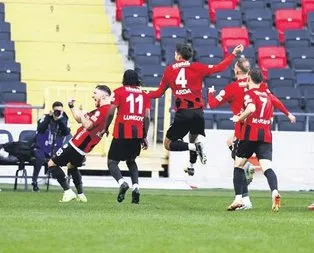 Antep 3 puanı 3 golle aldı