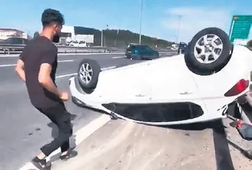 Kurtarmaya koştu küfürü yedi!