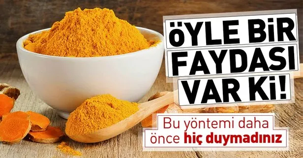 Zerdeçalin bilinmeyen faydaları...