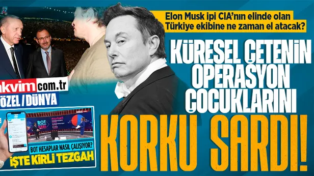 Sözde özgür kuş özde ABD istihbaratının maşası! Elon Musk Türkiye ekibine ne zaman el atacak?