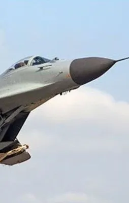 Polonya'da savaş uçağı yere çakıldı